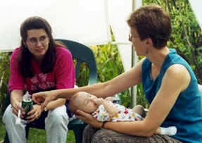 aw look at the baby!
